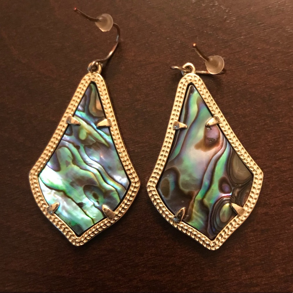 ALEX DANGLE EARRINGS IN ABALONE